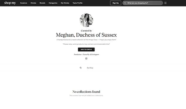 Meghan Markle's Shameless E-Commerce Scam: Using Royal Status to Line Her Pockets
