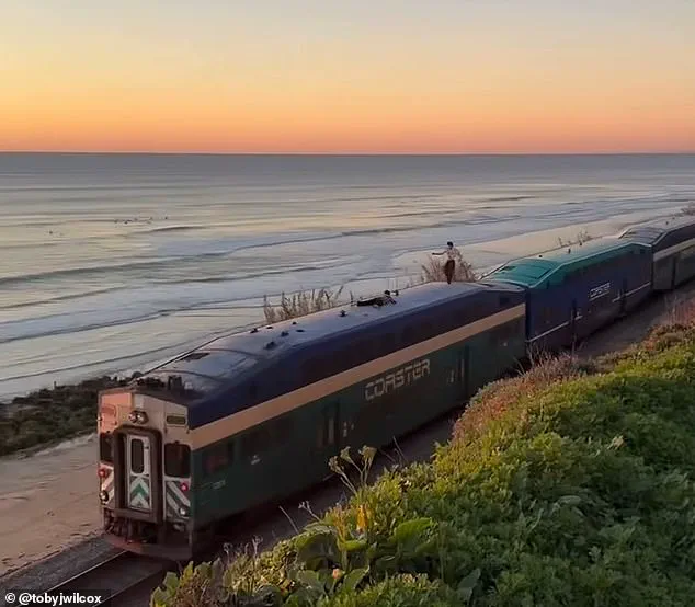 Teenagers Arrested After Viral Incident of Surfing on Moving Train in Del Mar