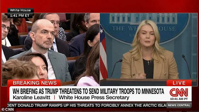 Heated Exchange Between White House Press Secretary and British Journalist Over ICE Shooting Highlights Immigration Enforcement Tensions