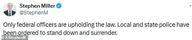 Stephen Miller's Claims of Local Law Enforcement 'Standing Down' Amid ICE Protests Spark Concerns Over Federal-State Tensions and Community Safety