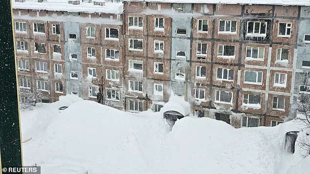 Russia's Far East in Chaos as Unprecedented Arctic Storm Buries Towns in Decades-Long Snowfall