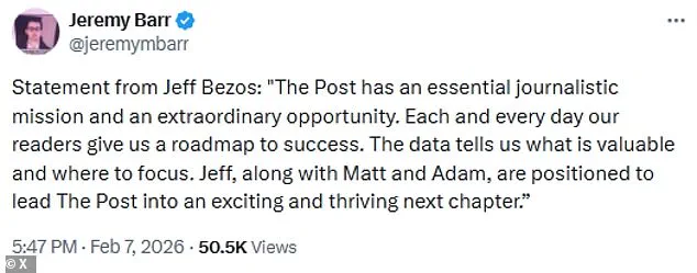 Washington Post CEO Resigns Amid Layoffs and Protests