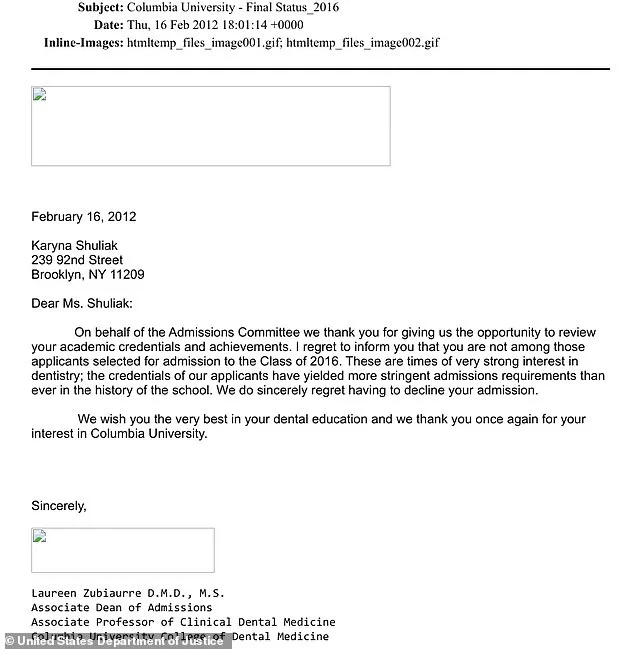 Ethics, Wealth, and Irregular Admissions: The Karyna Shuliak Case at Columbia's Dental School and Jeffrey Epstein's Influence