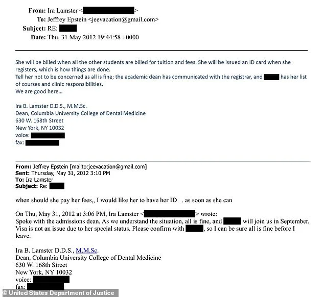 Ethics, Wealth, and Irregular Admissions: The Karyna Shuliak Case at Columbia's Dental School and Jeffrey Epstein's Influence