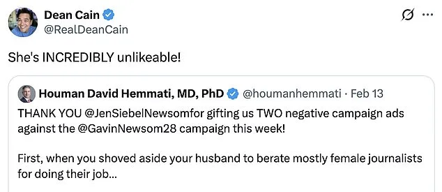 California First Partner Confronts Media on 'War on Women' During Husband's Press Conference