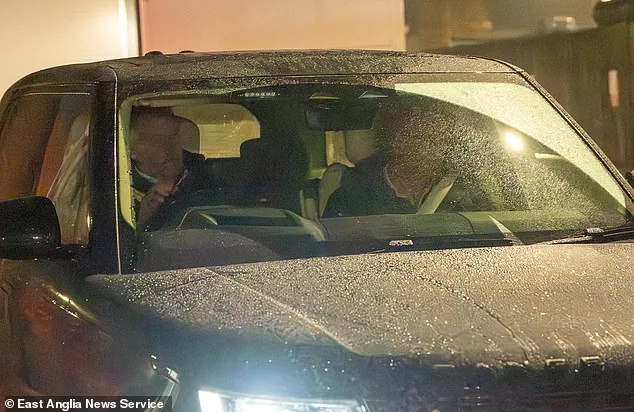 Theatrical Exit as Duke Tries to Evade Cameras