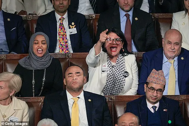 Heated Clash Erupts in House Chamber as Tlaib's KKK Chant Sparks Controversy During State of the Union