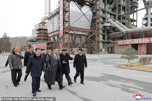 Kim Jong Un's Calm Amid Chaos: North Korea's Leader Tours Cement Factory as U.S.-Iran Tensions Escalate