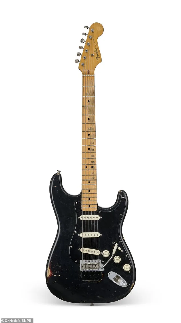 David Gilmour's Black Stratocaster Sells for £10.9 Million at Auction—Most Expensive Guitar Ever