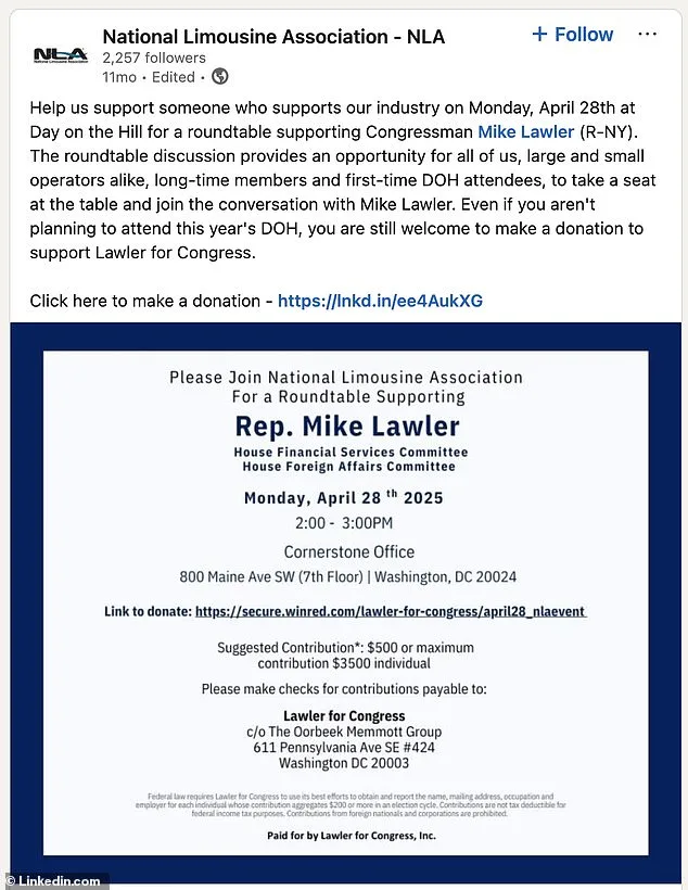 New York Congressman Mike Lawler Faces Scrutiny Over $150K in Luxury Campaign Spending