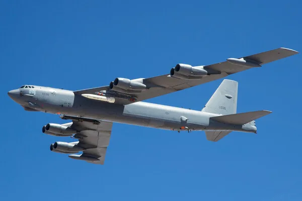 B-52 Bomber Conducts LRSO Missile Test Flight at Edwards Air Force Base
