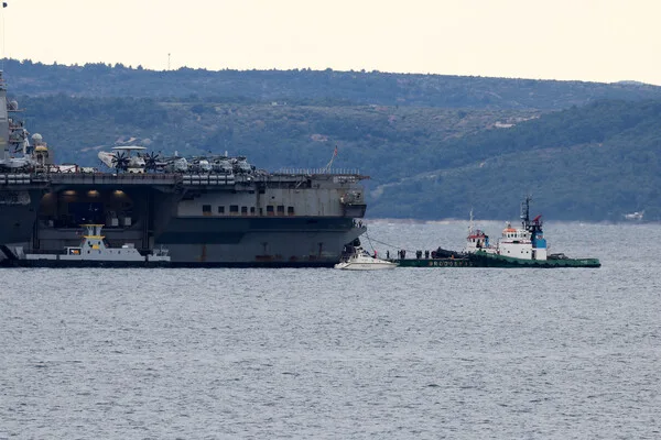 USS Gerald R. Ford Arrives in Croatia for Maintenance After Red Sea Operations Against Iran